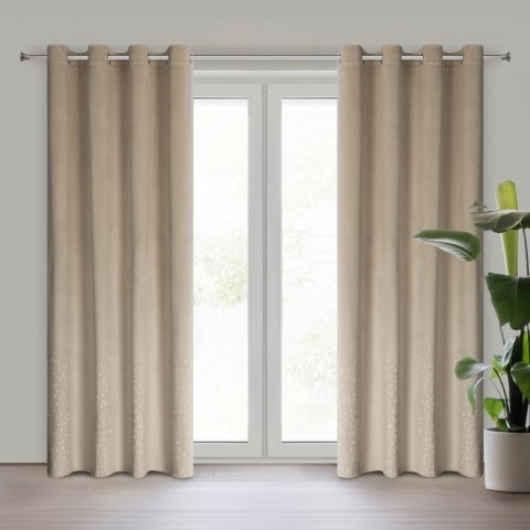 ZAS0ARIADNA0BEŻ 140X250 Ösen