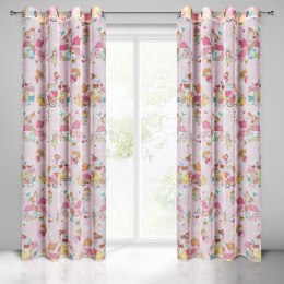 ZAS0POLLY0RÓŻ 140X250 Ösen