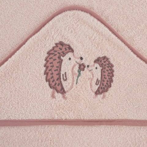 RE0D0BABY680RÓŻ 100X100 KAPTUR 350