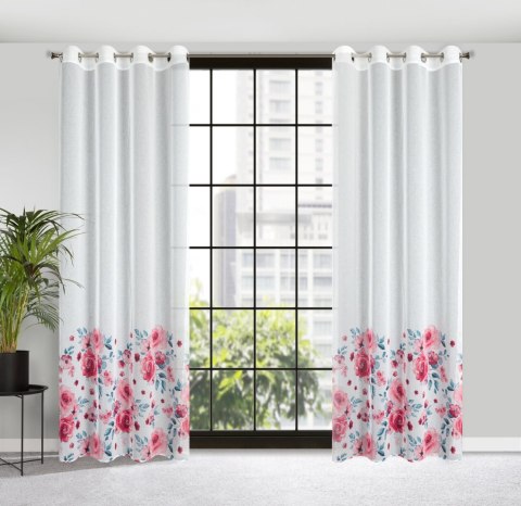 ZAS0CARLA0B+RÓŻ 140X250 Ösen