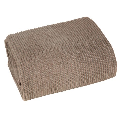 JANTAROVÁ DEKA 70X160 CM TMAVĚ BÉŽOVÁ