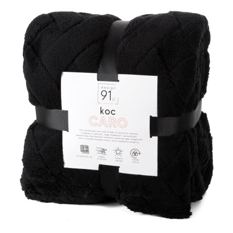 Deka Caro 150x200 cm černá