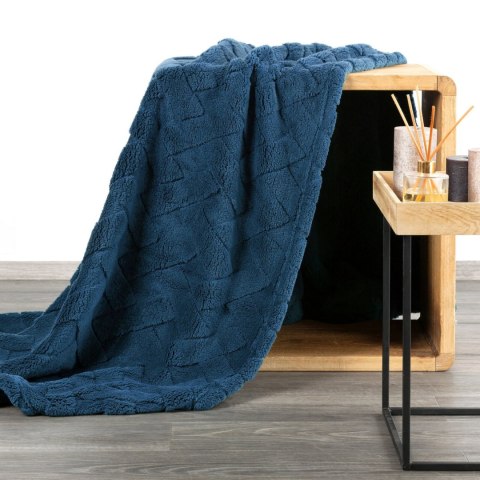 Deka Caro 170x210 cm tmavě modrá