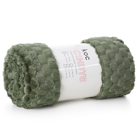 Deka CINDY6 150X200 CM tmavě olivová