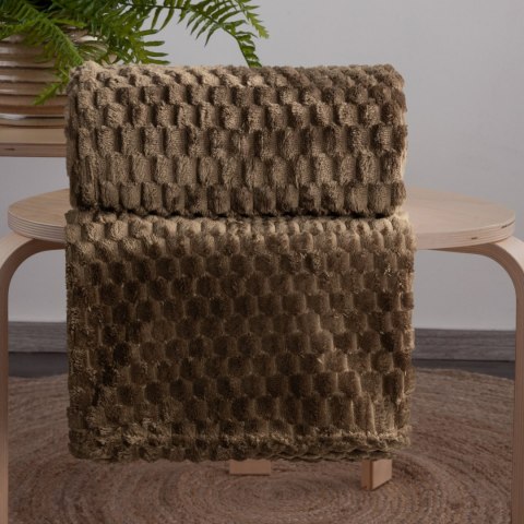 Deka CINDY6 70X160 CM tmavě hnědá