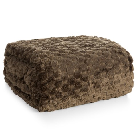 Deka CINDY6 70X160 CM tmavě hnědá