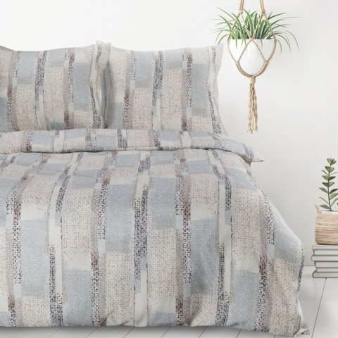 ALLISON LŮŽKOVÉ POVLEČENÍ 140X200 CM STŘÍBRNÉ