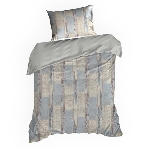 ALLISON LŮŽKOVÉ POVLEČENÍ 140X200 CM STŘÍBRNÉ