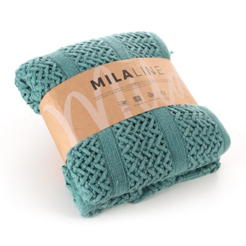 AKRYLOVÁ DEKA 1 130X170 CM TMAVĚ MÁTOVÁ