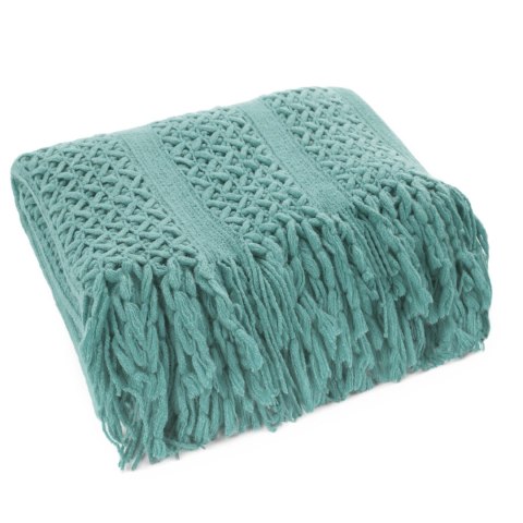 AKRYLOVÁ DEKA 1 130X170 CM TMAVĚ MÁTOVÁ