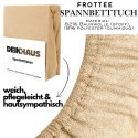 Vypasované froté prostěradlo Beige 120x200 cm